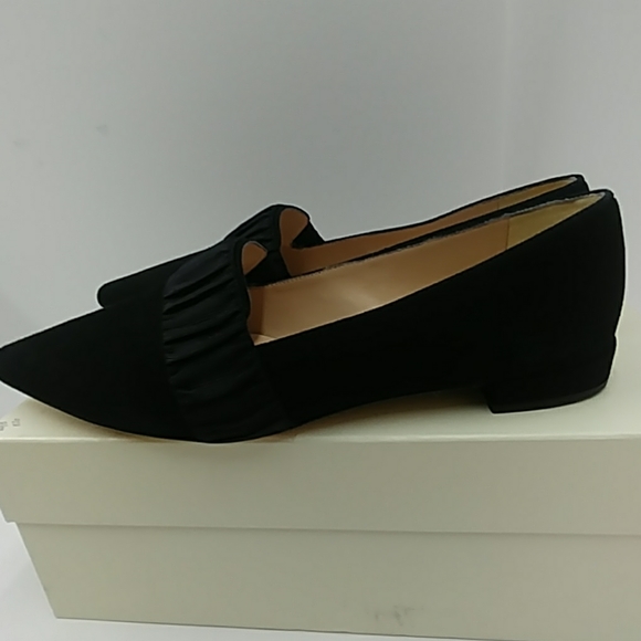 L.k.Bennett Taylor Black Suede Size 40(US 9.5)M - Picture 4 of 8